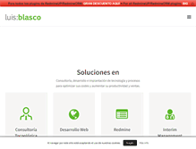 Tablet Screenshot of luisblasco.com